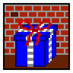 Gift still image from Holiday PixelCard 2017.